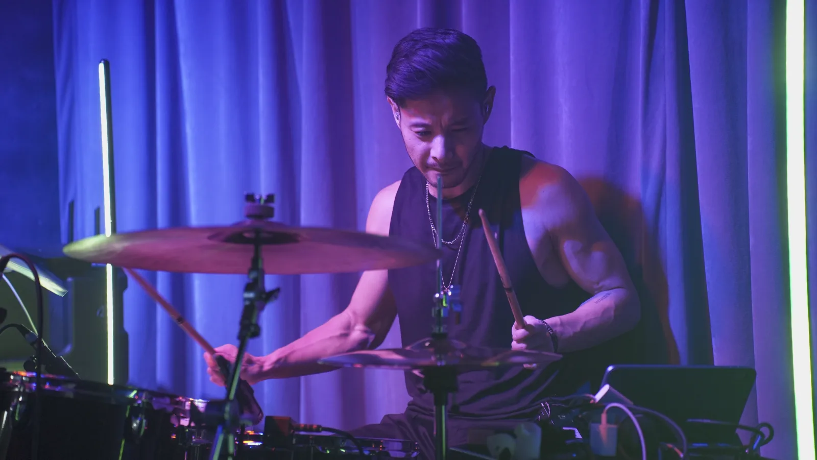 The Making of “But On The Bright Side” still 2