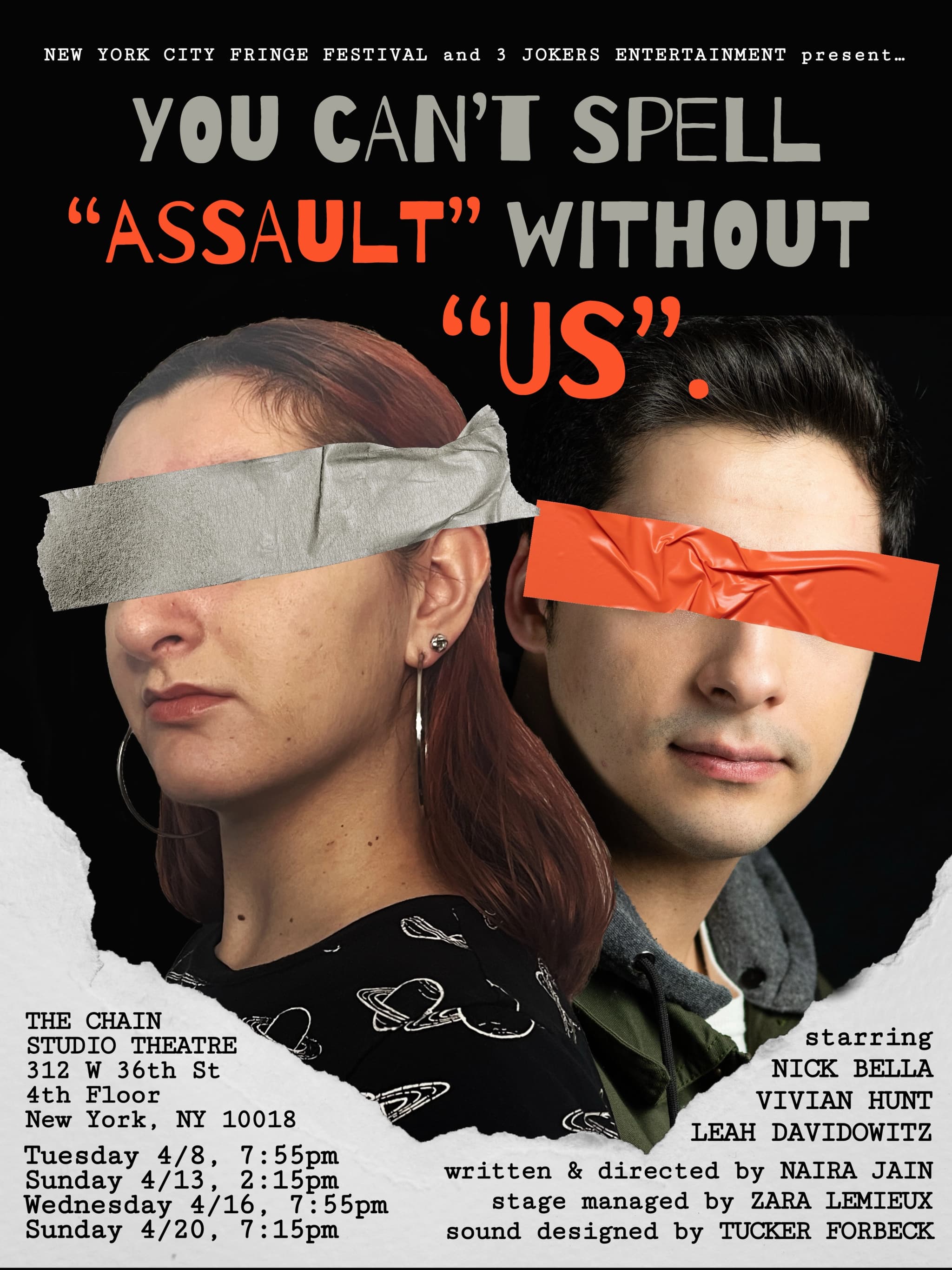 You Can't Spell Assault Without Us poster artwork